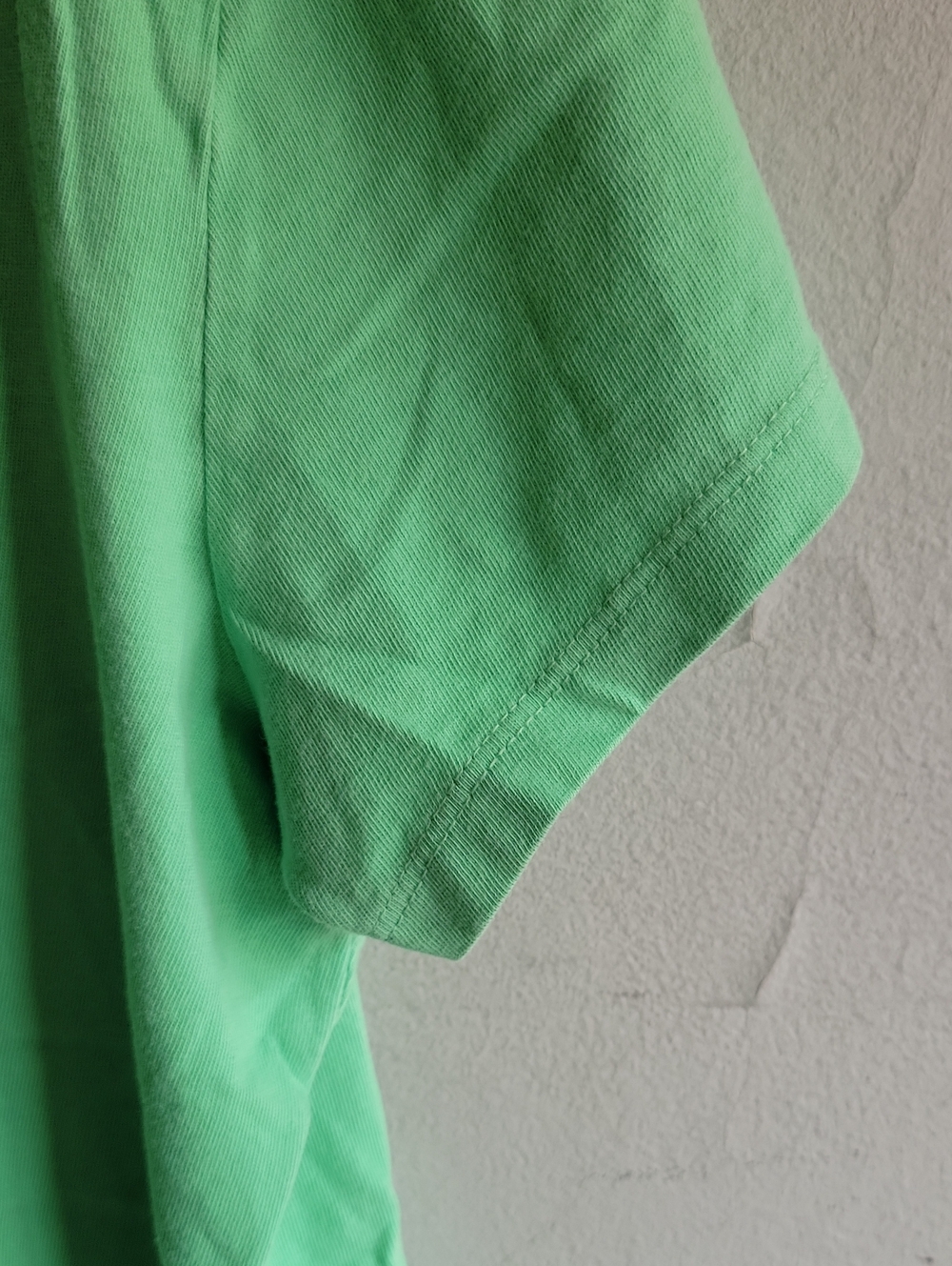 Women's size large Life Is Good green cotton Crusher tee t-shirt w/flip-flops - Picture 4 of 7
